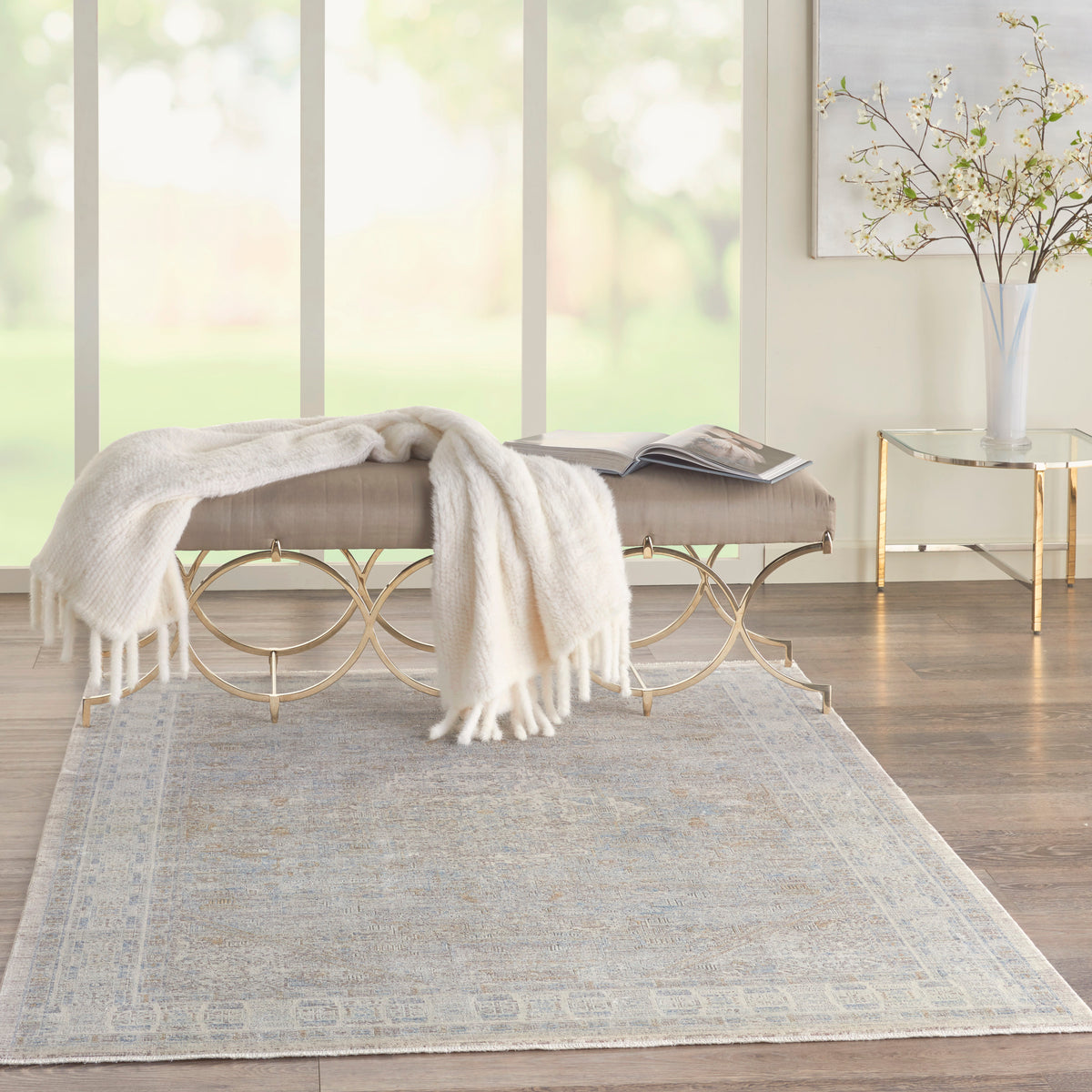 Starry Nights STN02 Cream Grey Rug