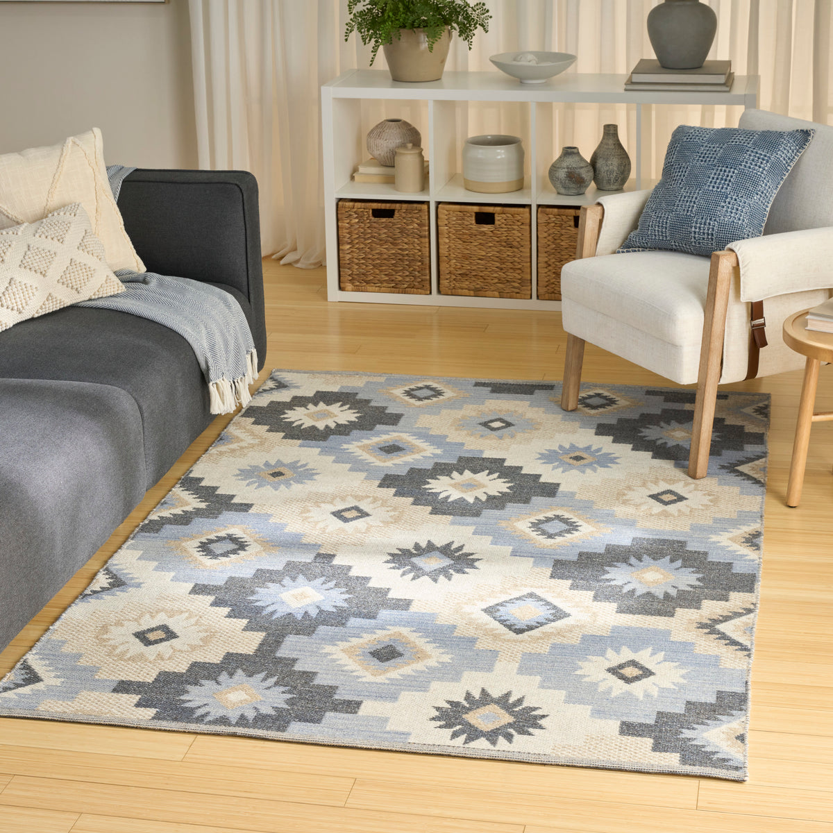 Copenhagen CPN01 Ivory Navy Rug