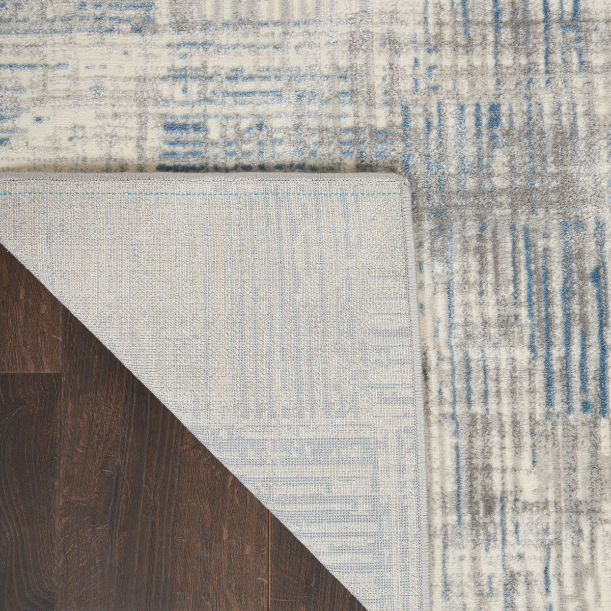 Solace SLA03 Ivory Grey Blue Rug