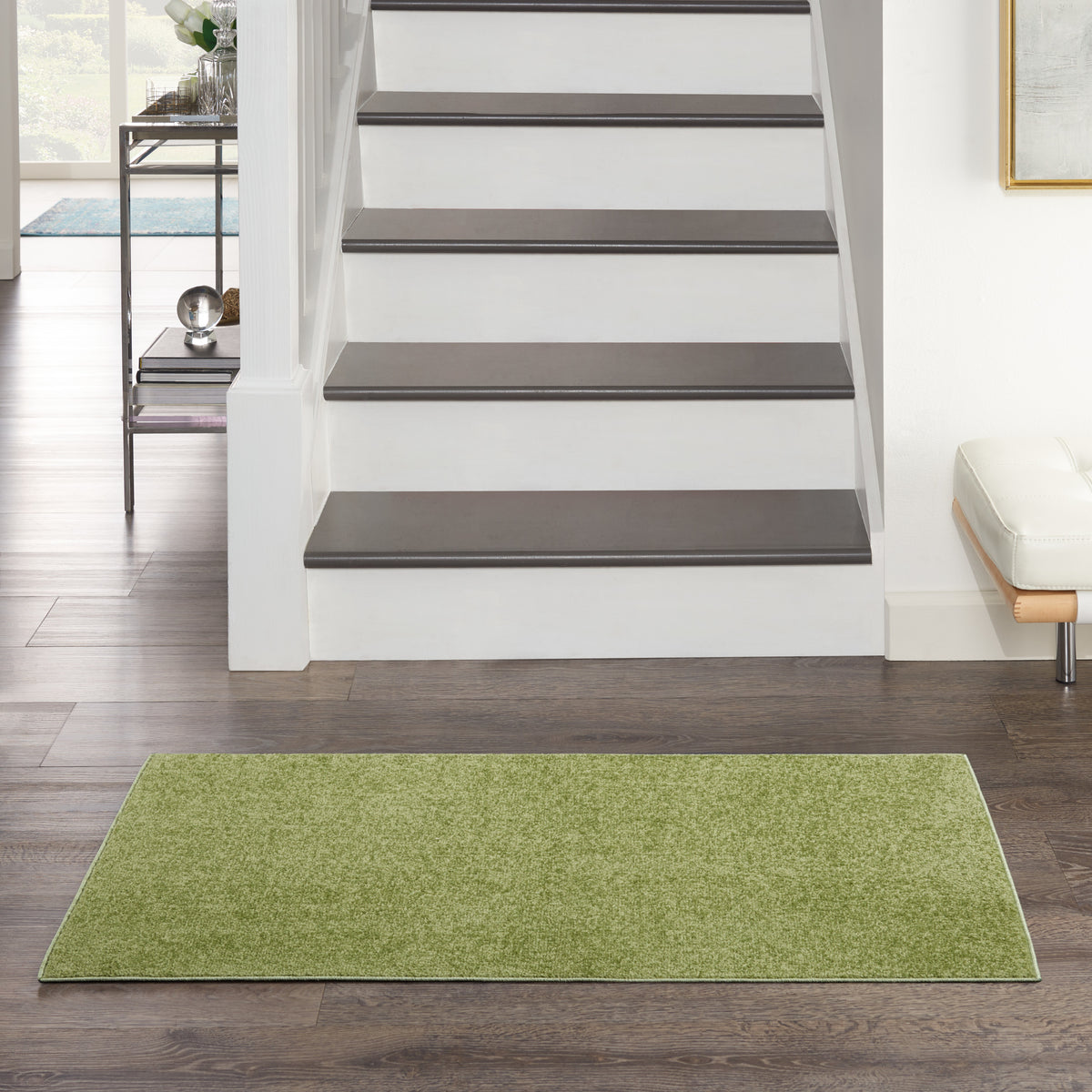 Nourison Essentials NRE01 Green Rug