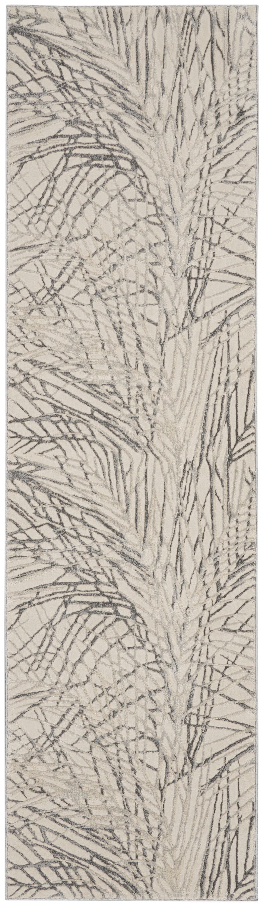 Rustic Textures RUS17 Ivory/Grey Rug