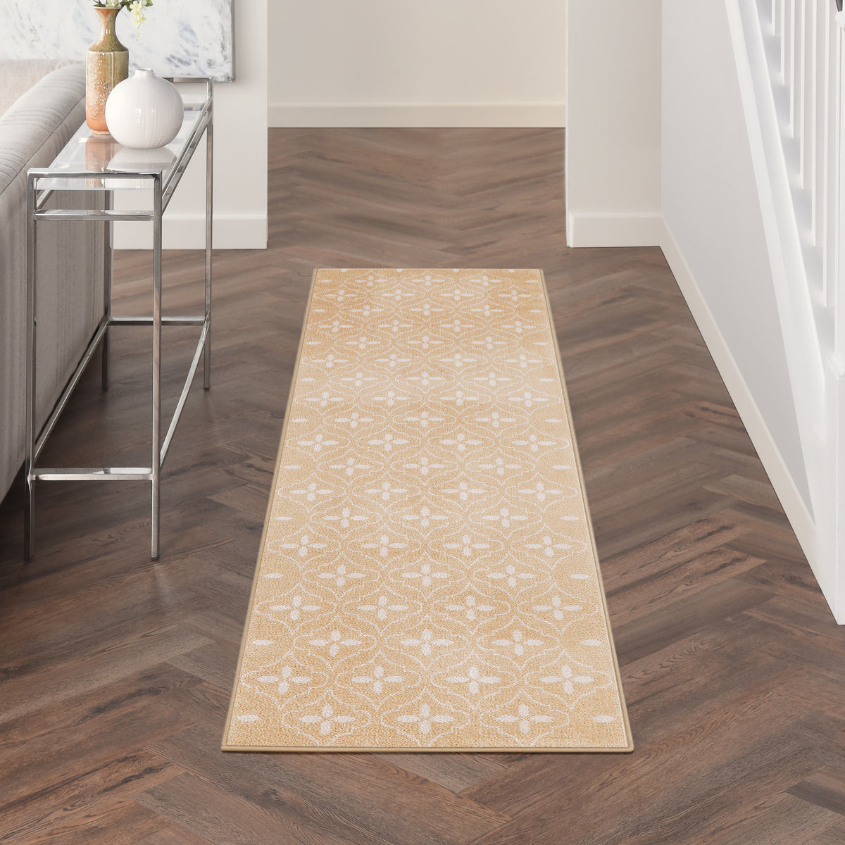 Nourison Essentials NRE04 Beige Ivory Rug