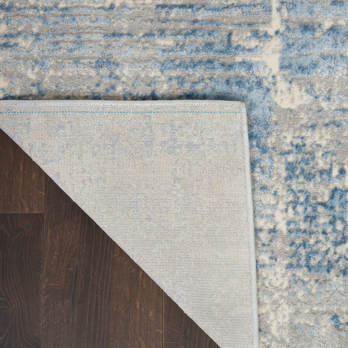 Solace SLA02 Ivory Grey Blue Rug