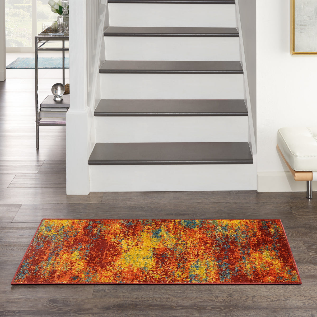 Nourison Essentials NRE06 Flame Rug