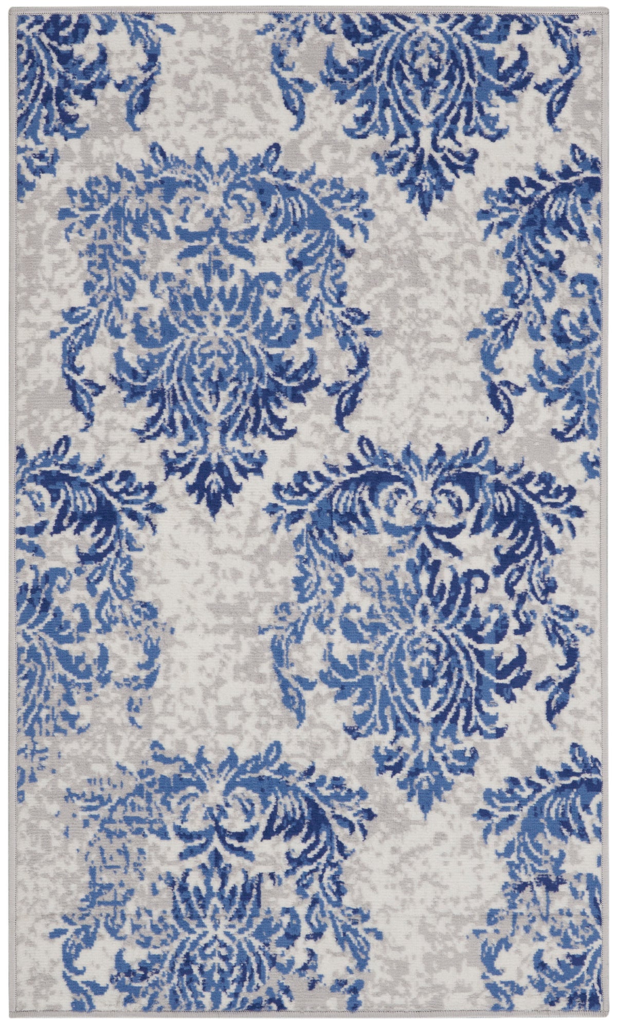Whimsicle WHS11 Ivory Navy Rug