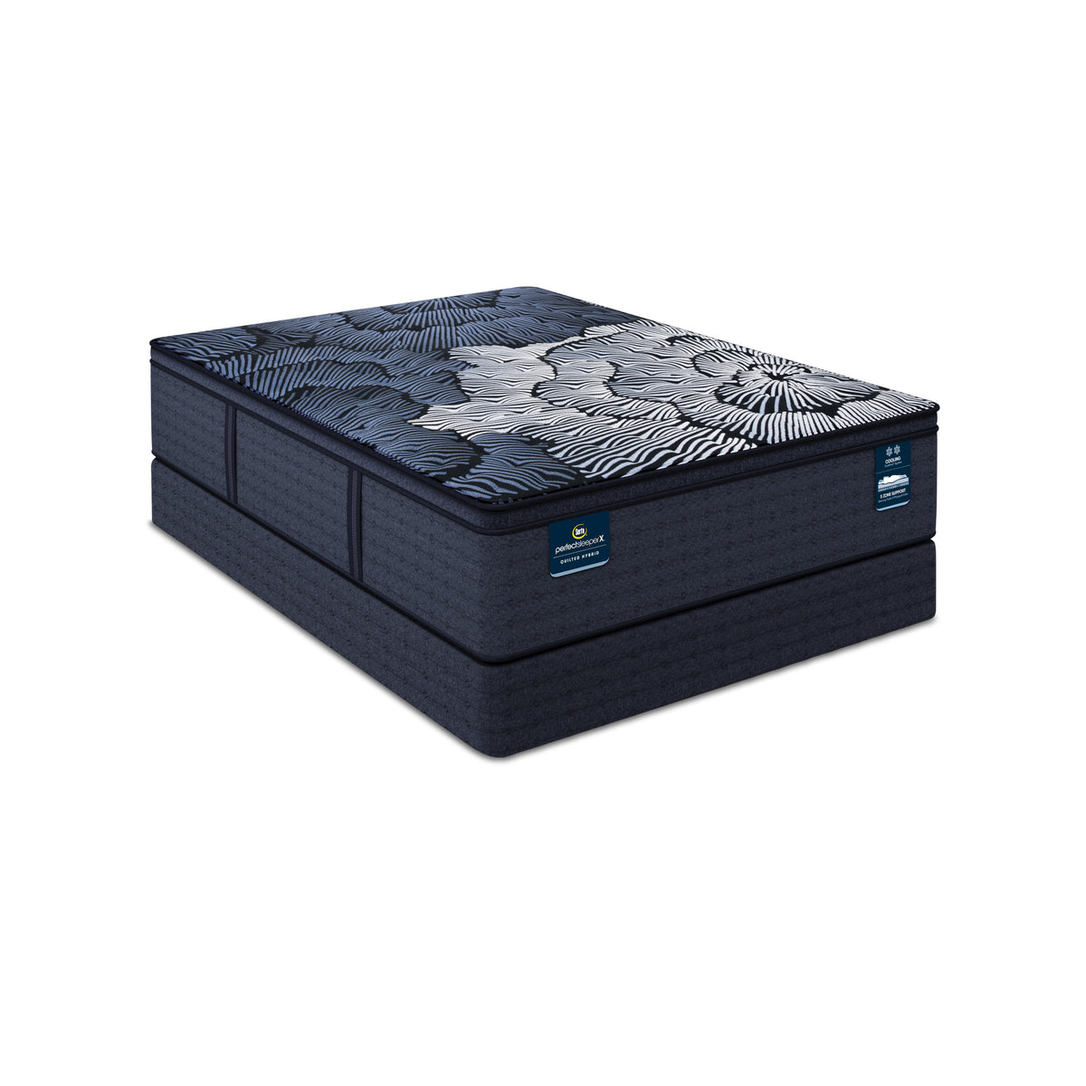 Perfect Sleeper X Max 15.25" Hybrid Firm Pillow Top Mattress