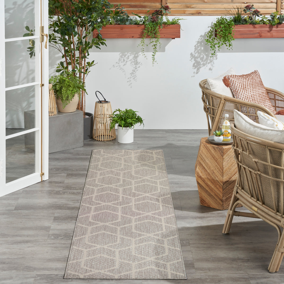 Horizon Indoor/Outdoor HOZ01 Grey Rug