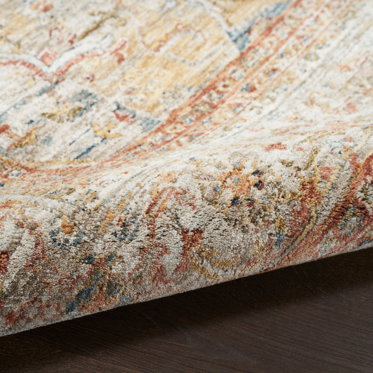 Sahar SHR06 Ivory Rust Rug
