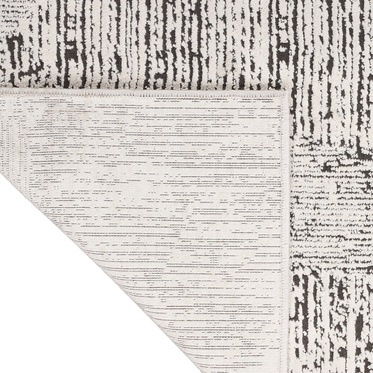 CK024 Irradiant IRR01 Cream Black Rug