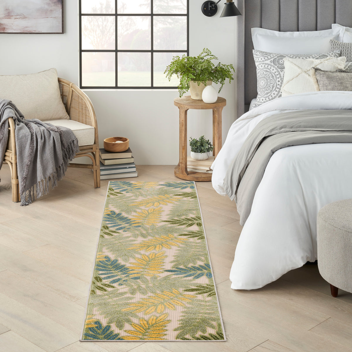 Aloha ALH18 Green Multicolor Rug
