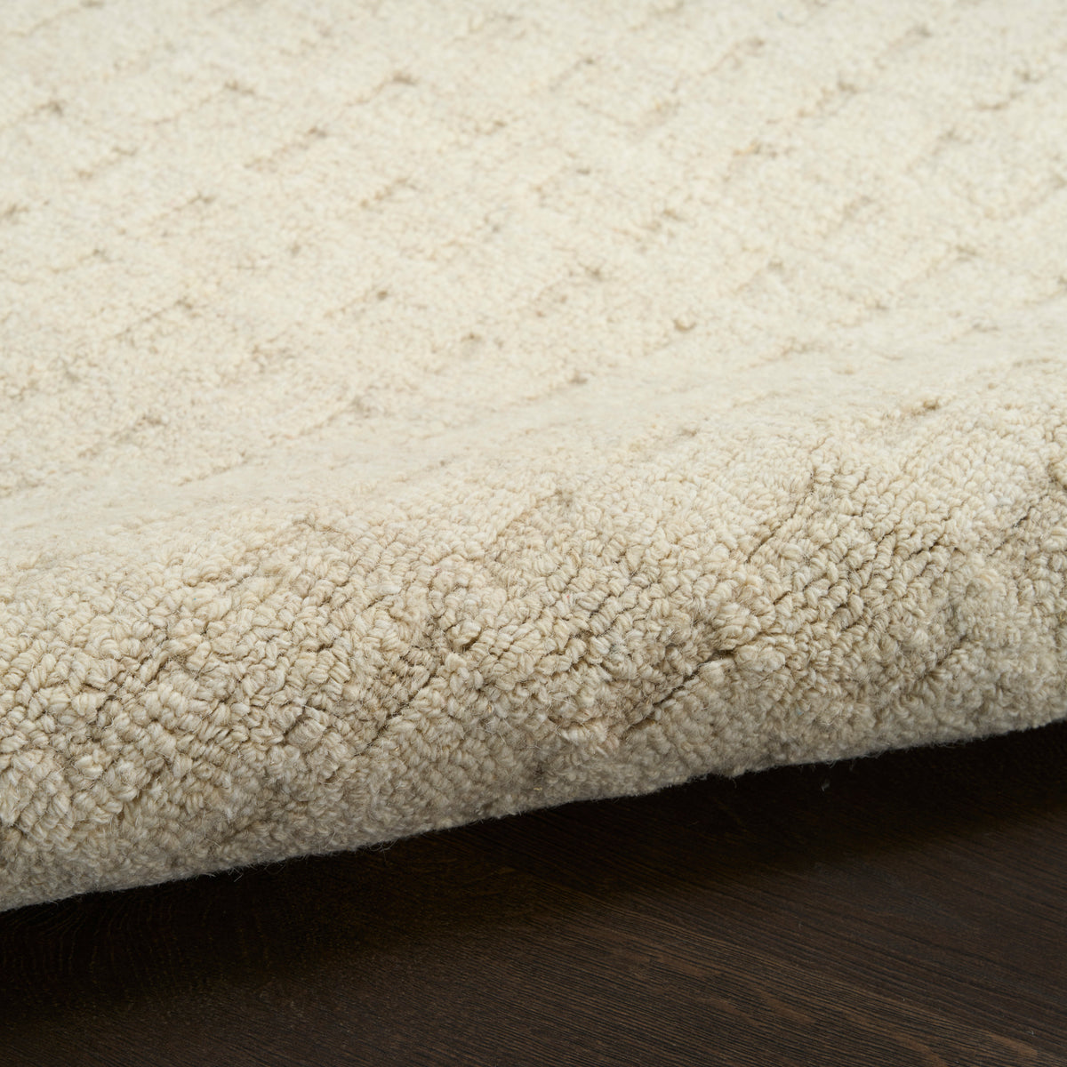 Pure Grids PGR01 Ivory Beige Rug
