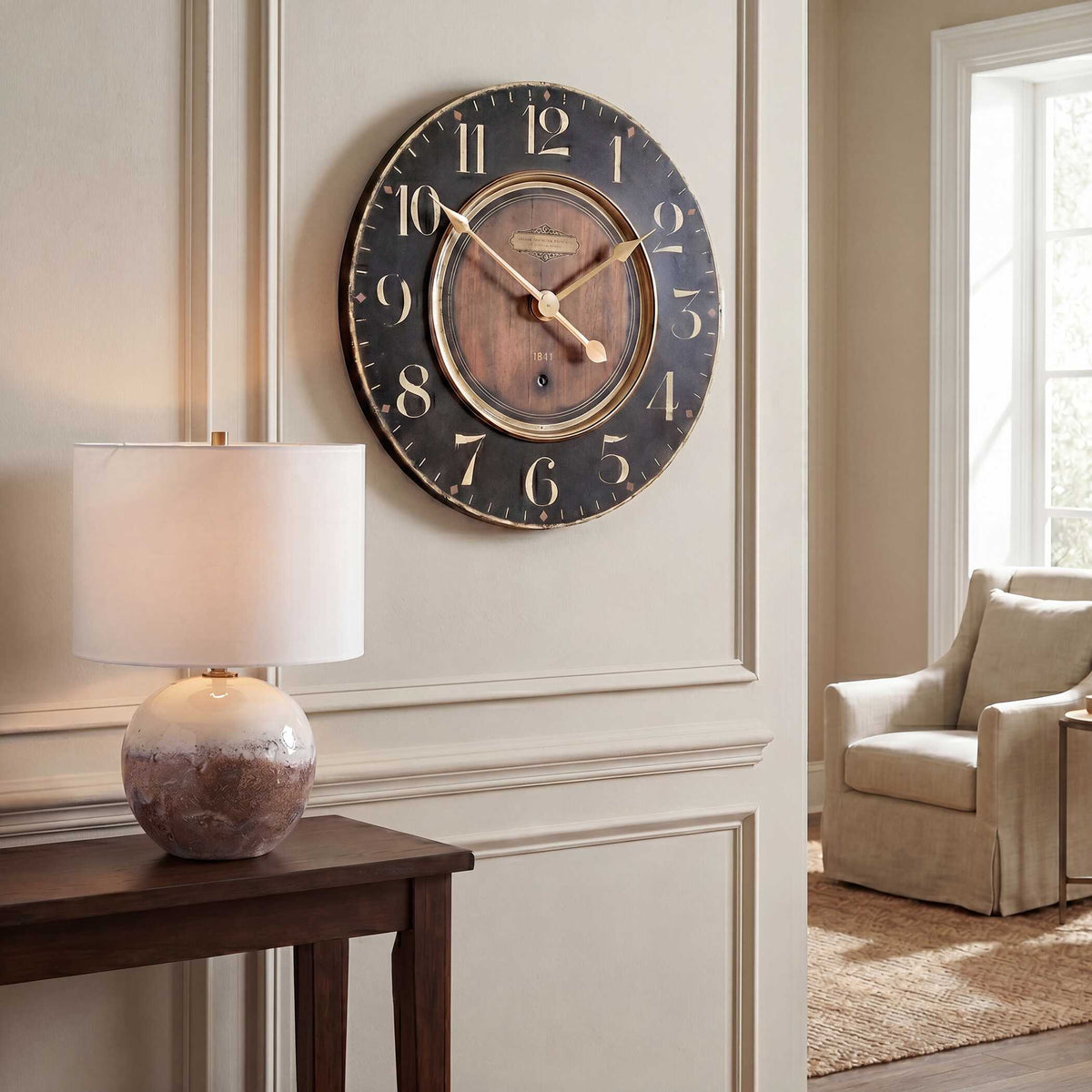 Alexandre Martinot 23" Clock