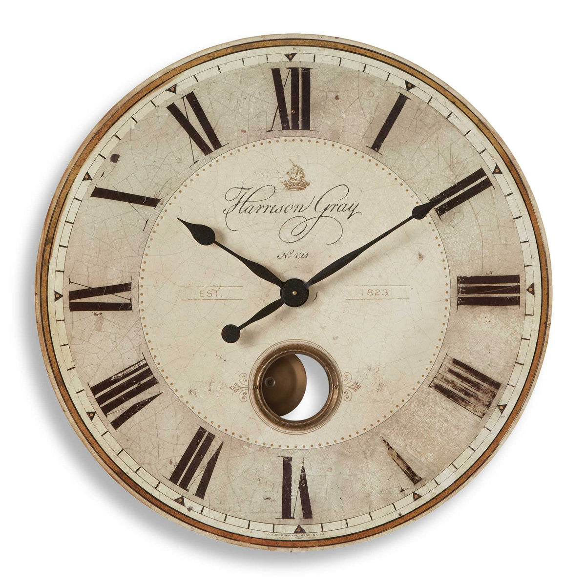 Harrison Gray 30" Clock