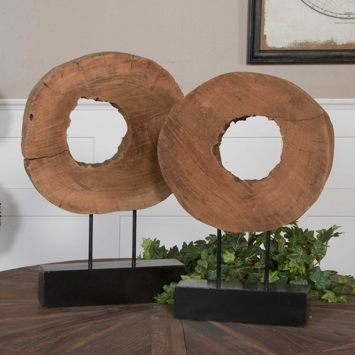 Ashlea Wooden Sculptures Set/2
