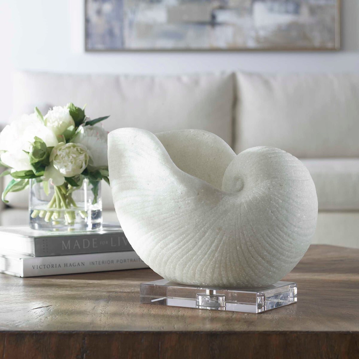 Nautilus Shell Sculpture