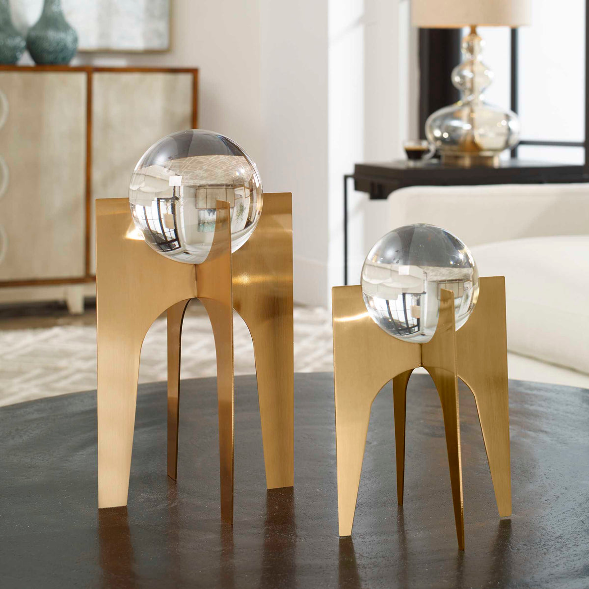 Ellianna Crystal Spheres Set/2