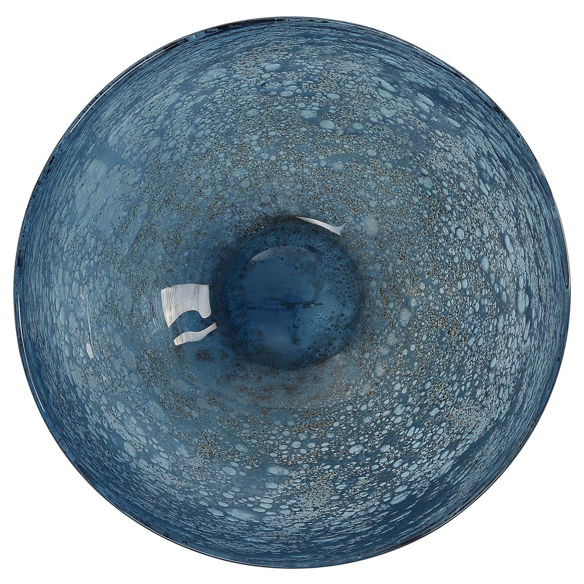 Genovesa Aqua Glass Bowl