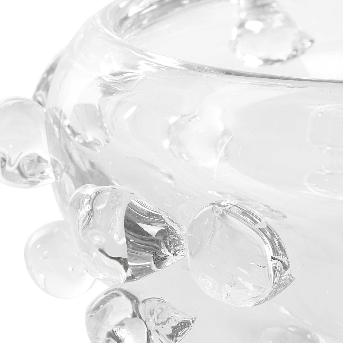 Aura Clear Glass Bowl