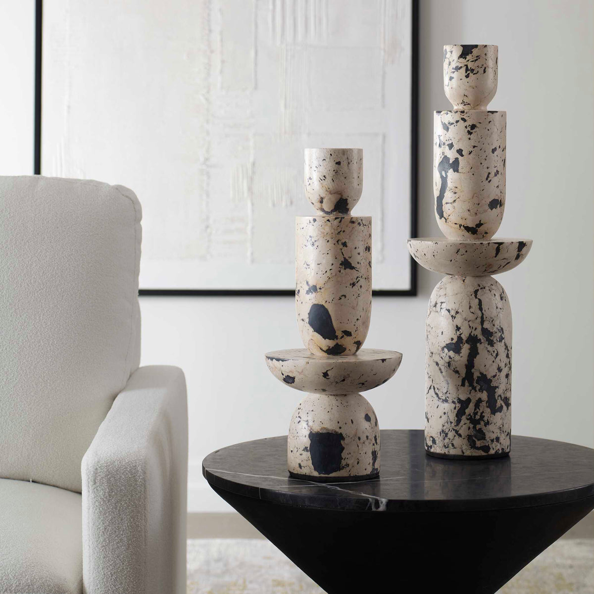 Nouveau Tower Sculptures Set/2