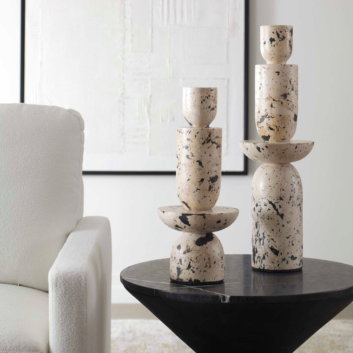Nouveau Tower Sculptures Set/2