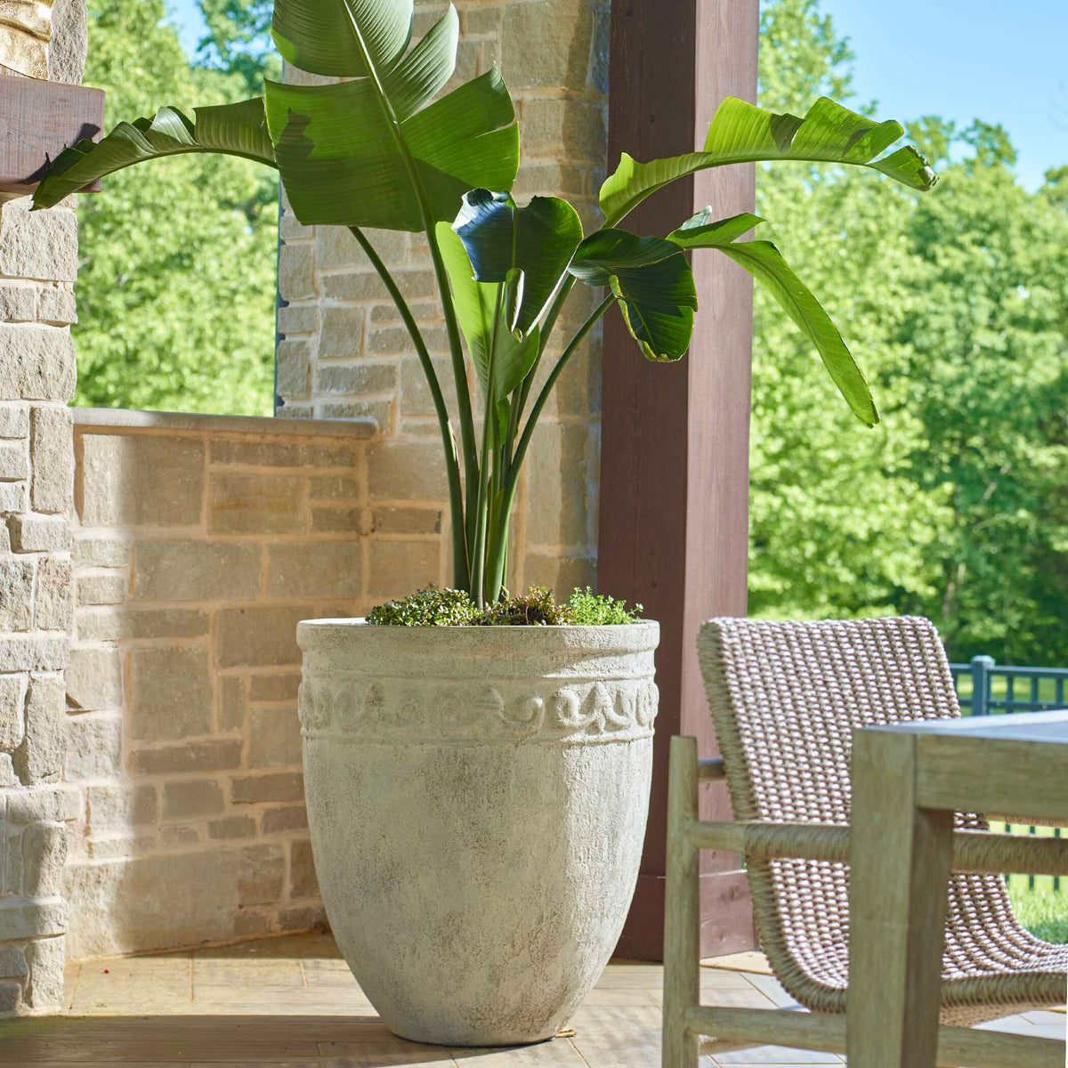 Timeless Terrace Outdoor Planter