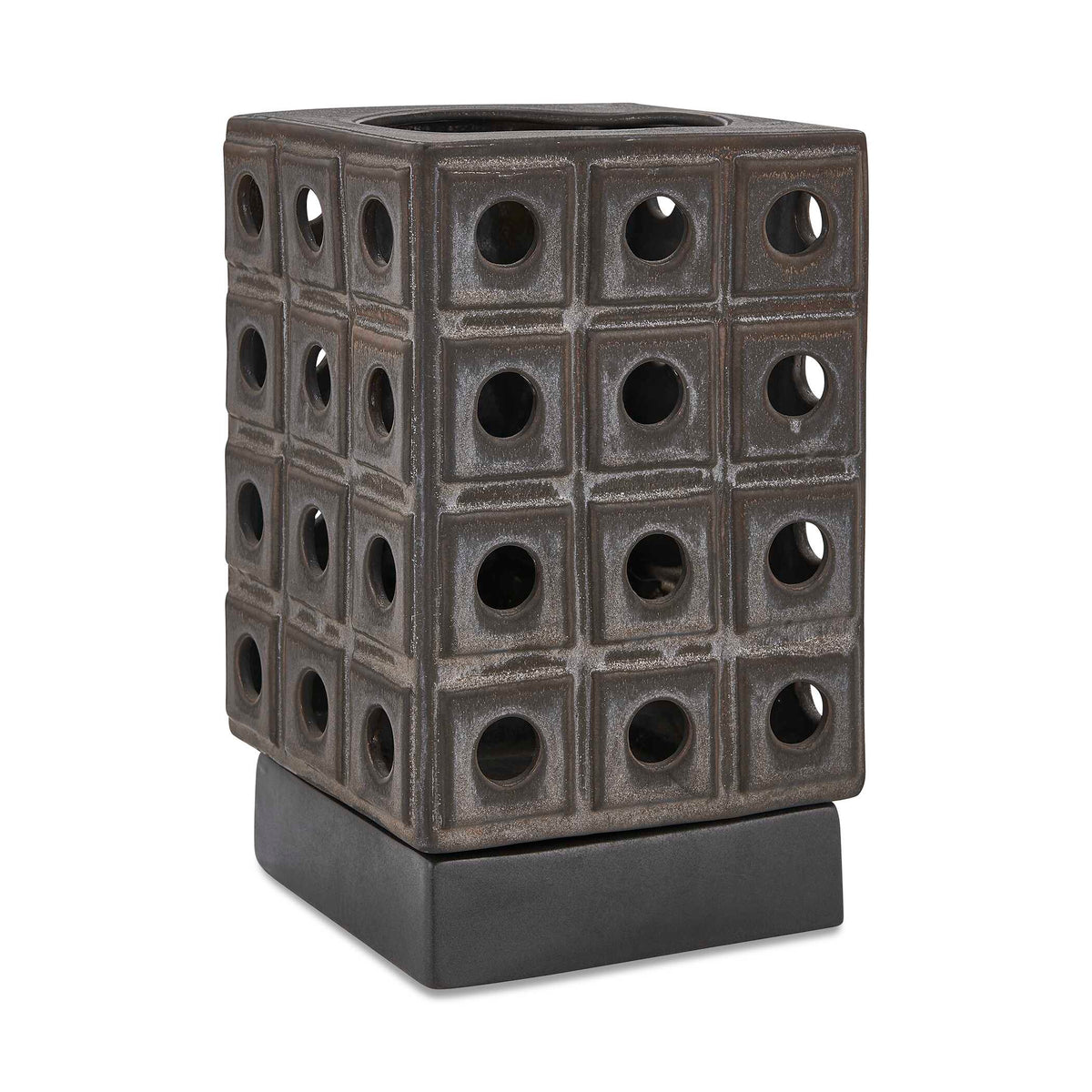 Lattice Indoor-Outdoor Lantern Candleholder