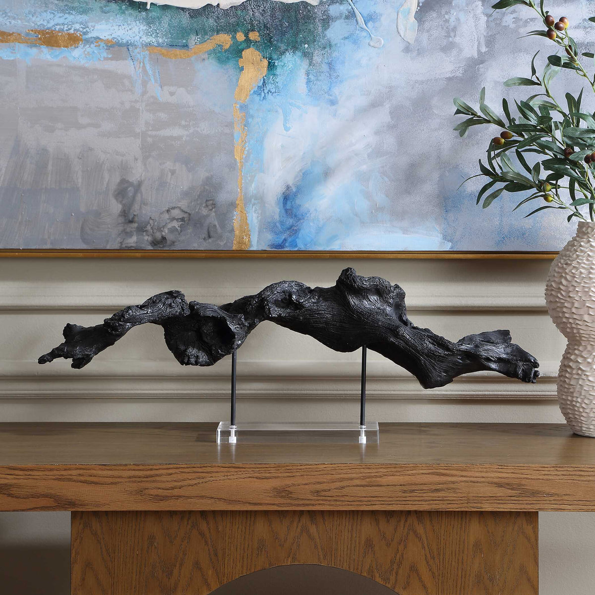 Charred Timber Sculpture