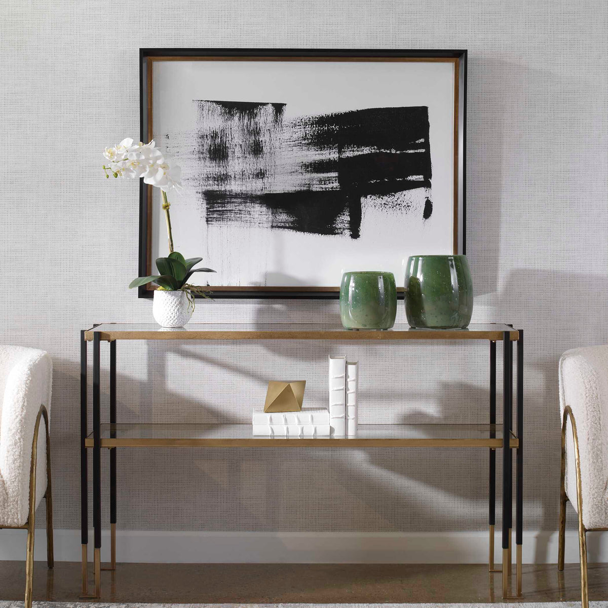 Mystere Framed Contemporary Print