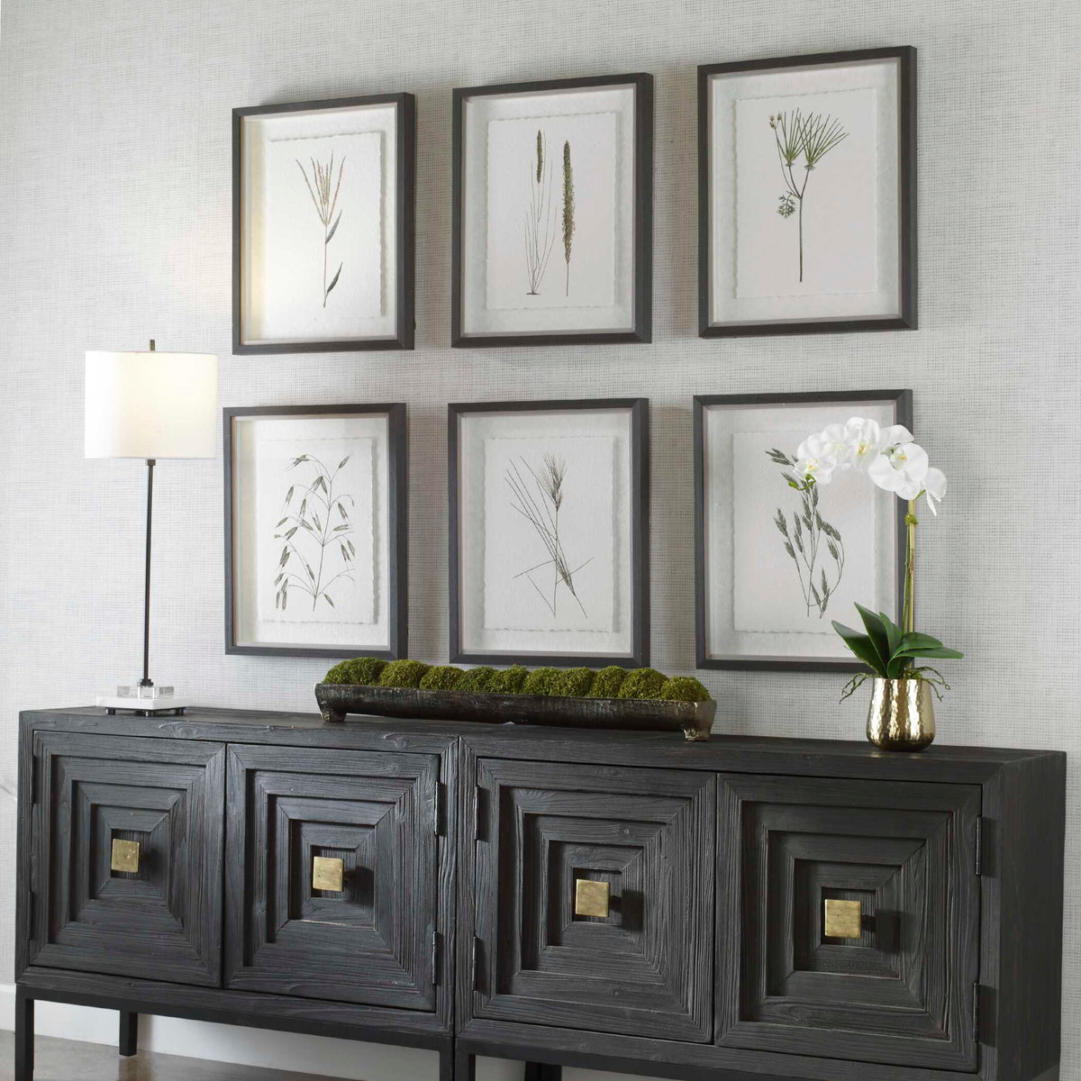 Forest Finds Framed Prints Set/6
