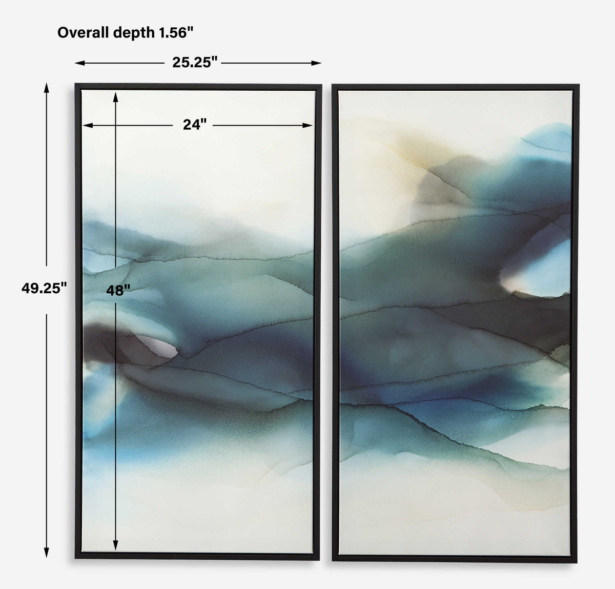 September Desert Modern Watercolor Art Set/2