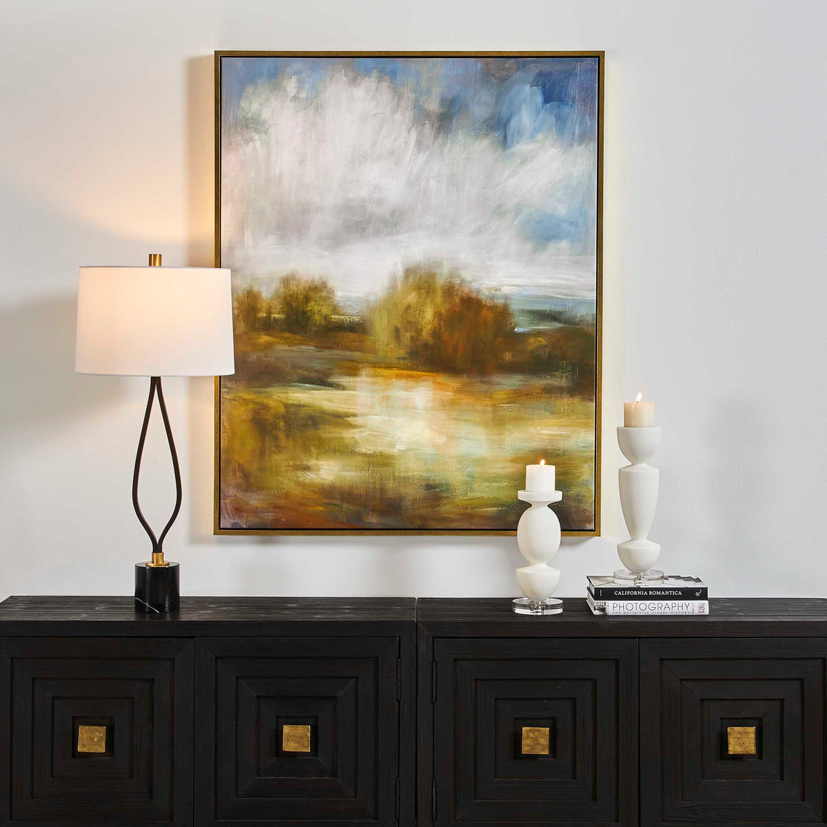 John's Field Framed Landscape Art