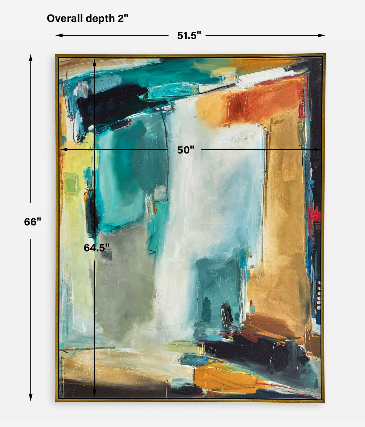 Painters High Revisited Framed Abstract Art