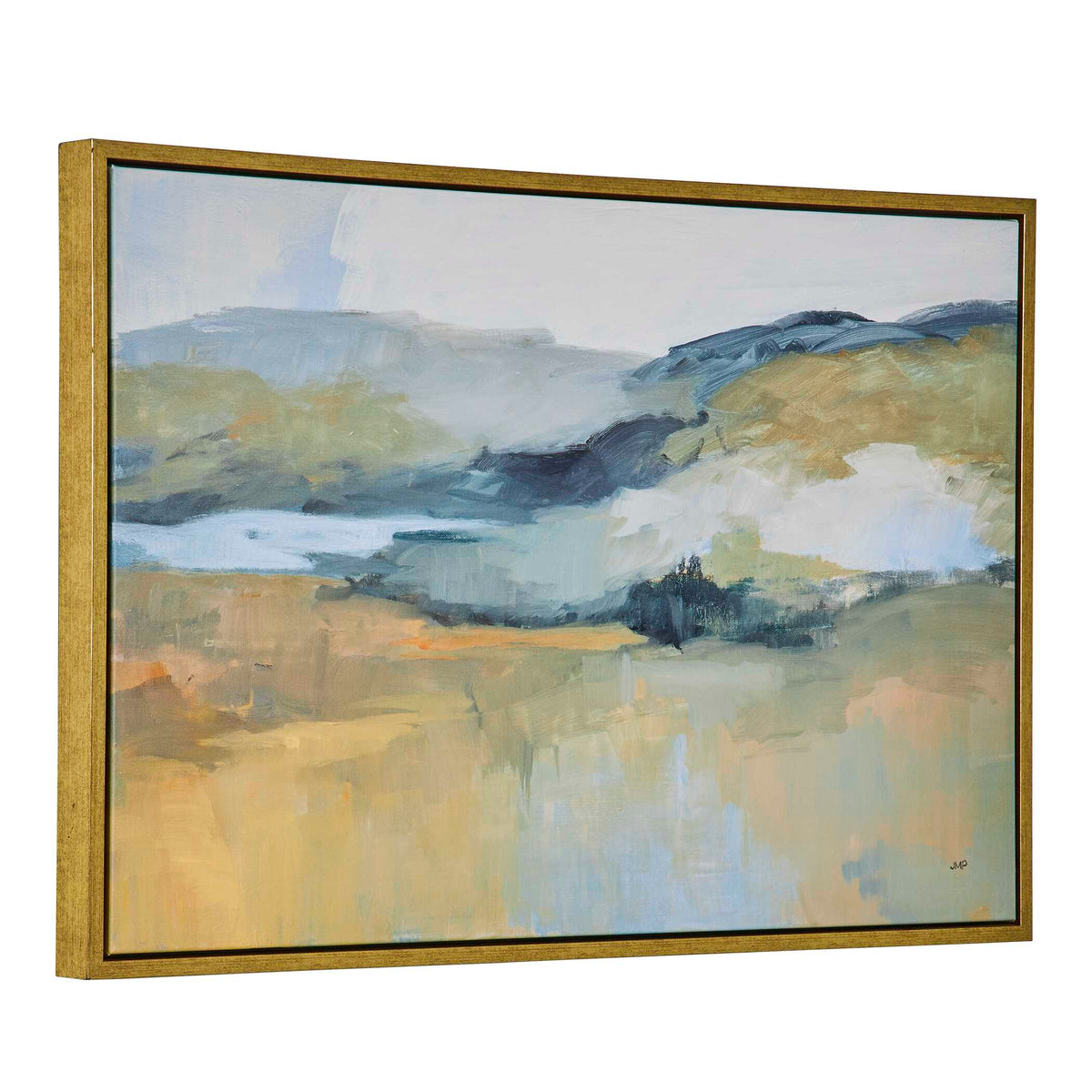 Folded Hills Framed Landscape Art