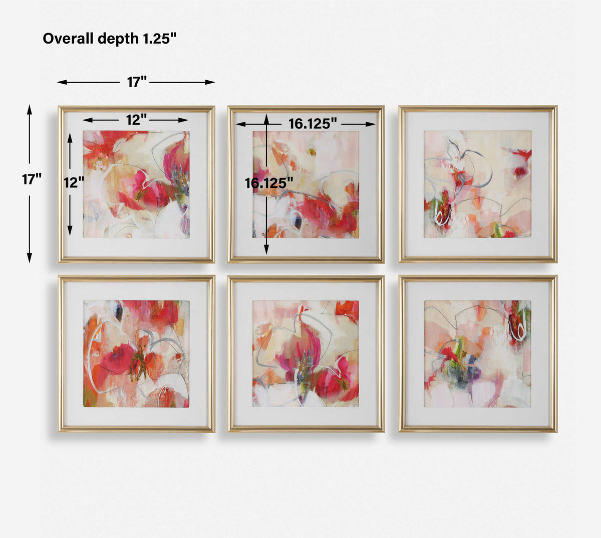 Fresh Start Abstract Prints Set/6