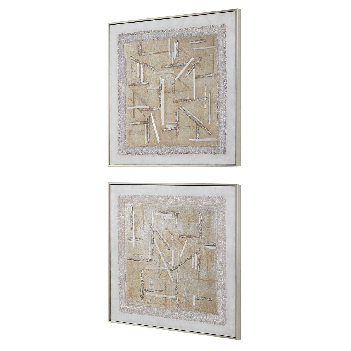 Unpredictable Hand Painted Canvases Set/2