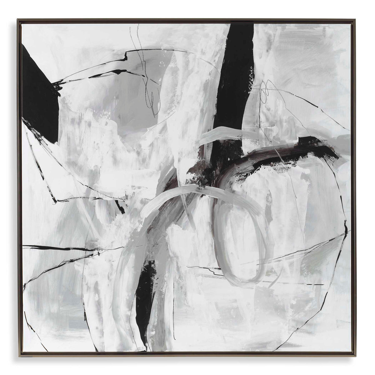 Looping Eternity Framed Abstract Art