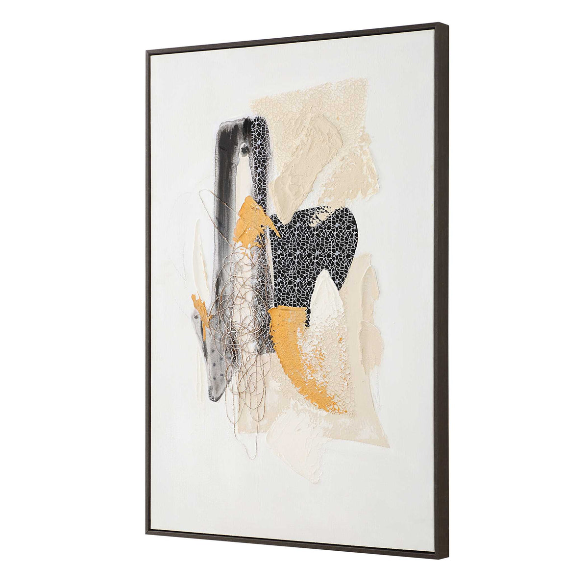 Scatter Abstract Hand Painted Canvas Art