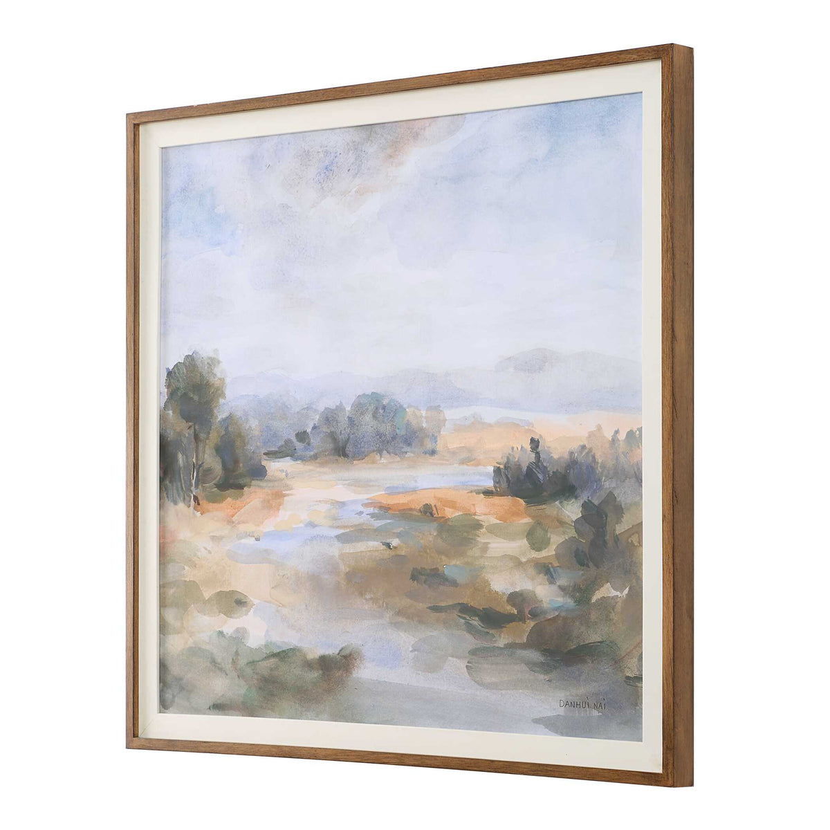 River Afternoon Landscape Print