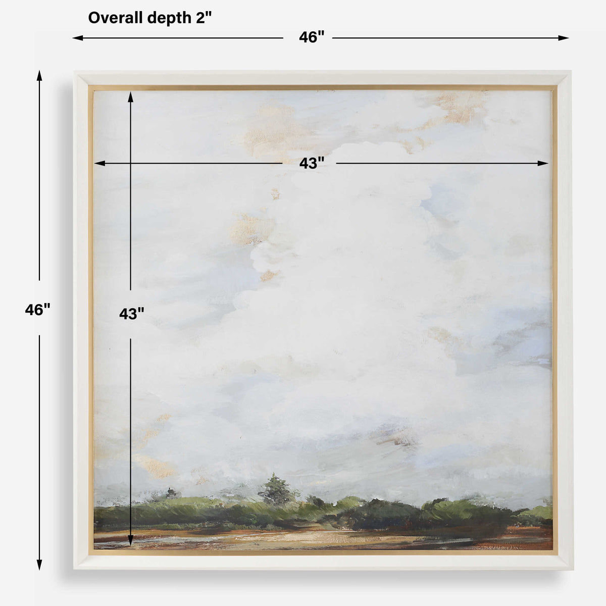 Whispering Cloudscapes Landscape Print