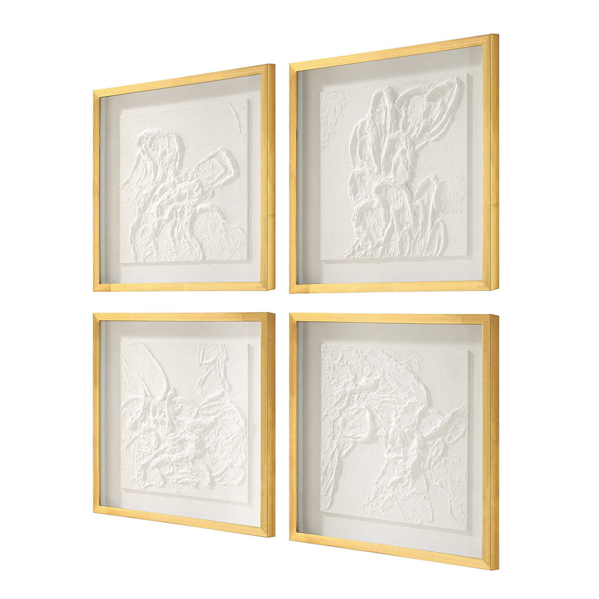Fourfold Framed Prints Set/4