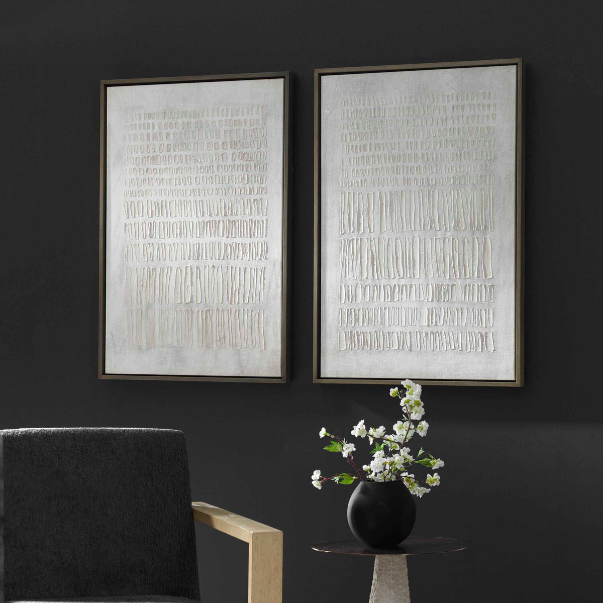 Social Theory Framed Canvases Set/2