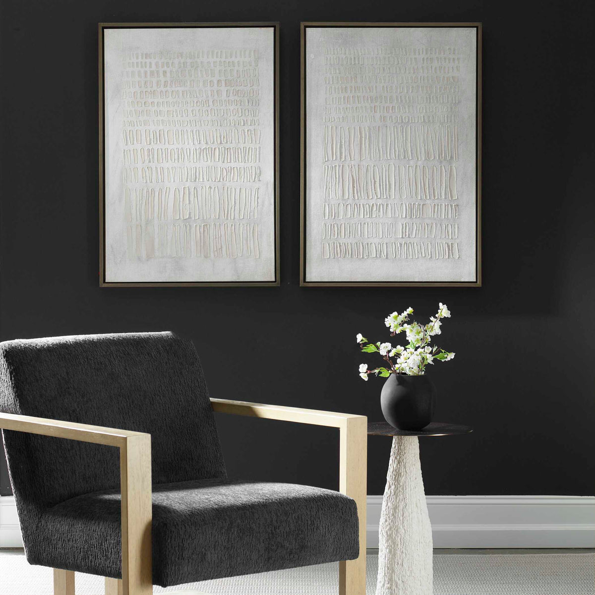 Social Theory Framed Canvases Set/2