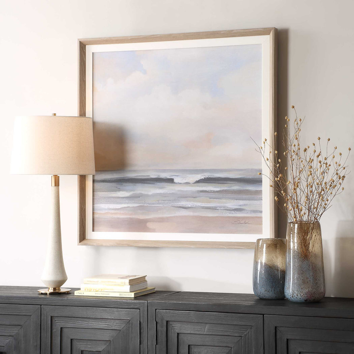Haze Framed Print