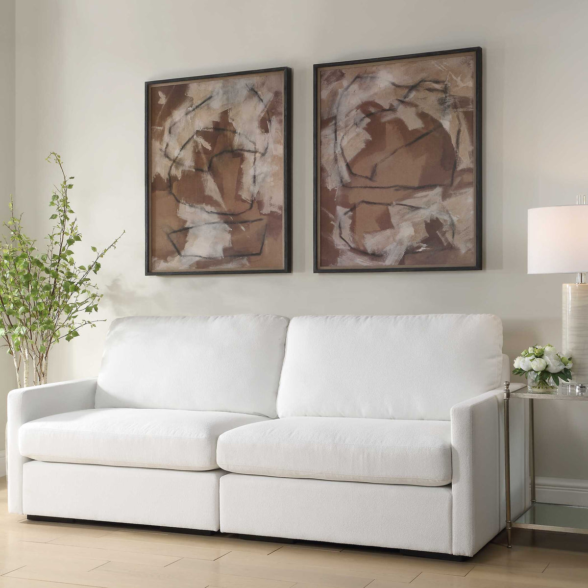 Rush & Dash Framed Prints Set/2
