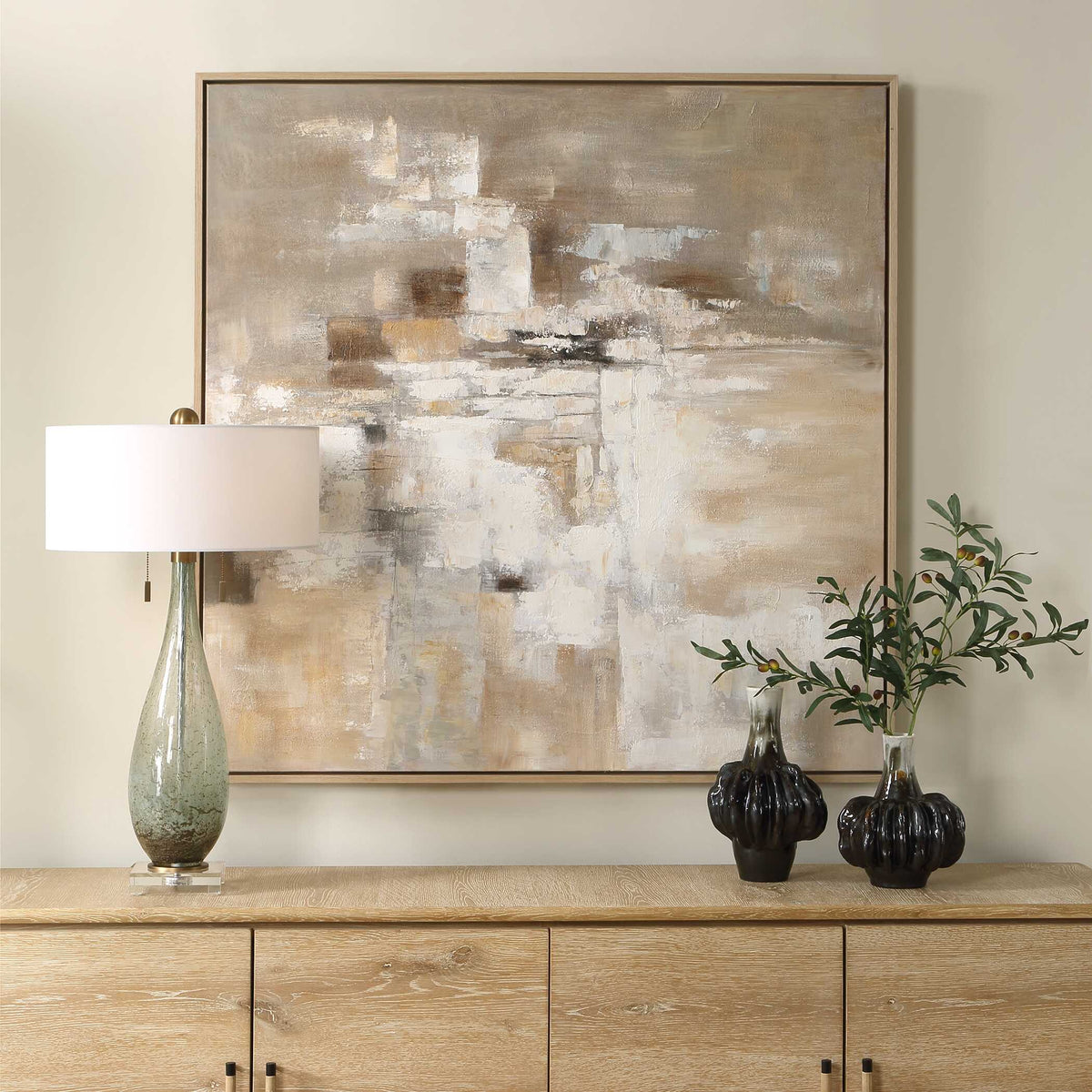 Time To Time Hand Painted Abstract Art