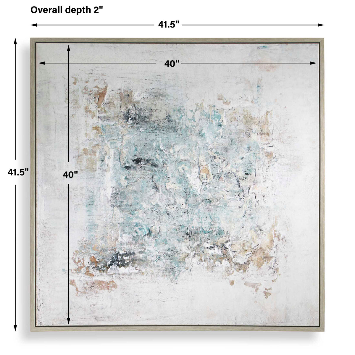 Find Me Here Abstract Framed Canvas Art