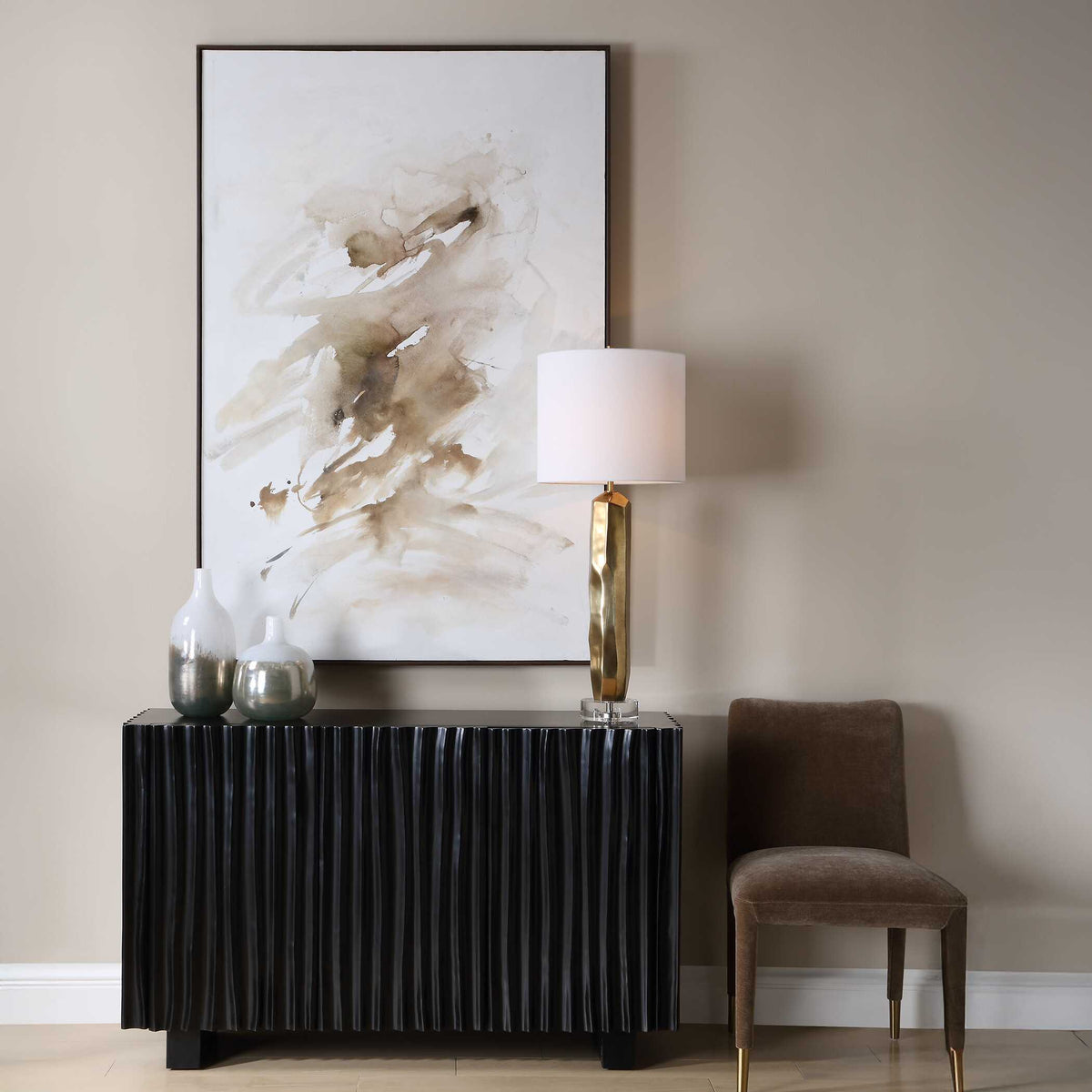 Still Moving Abstract Painting