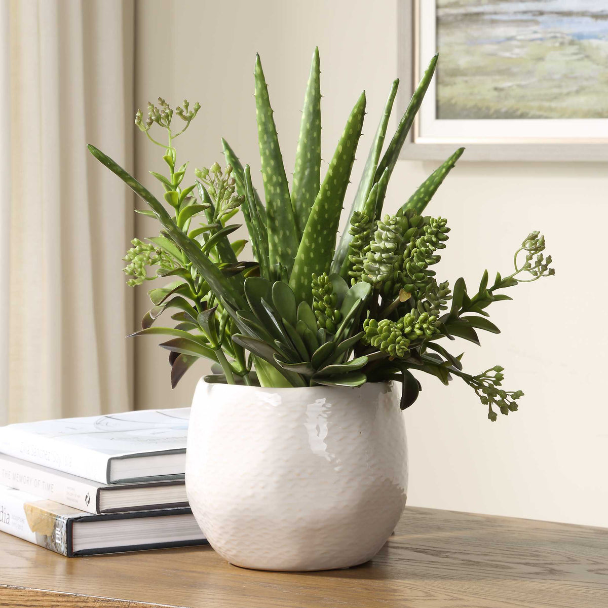 Sundown Succulent Accent Planter