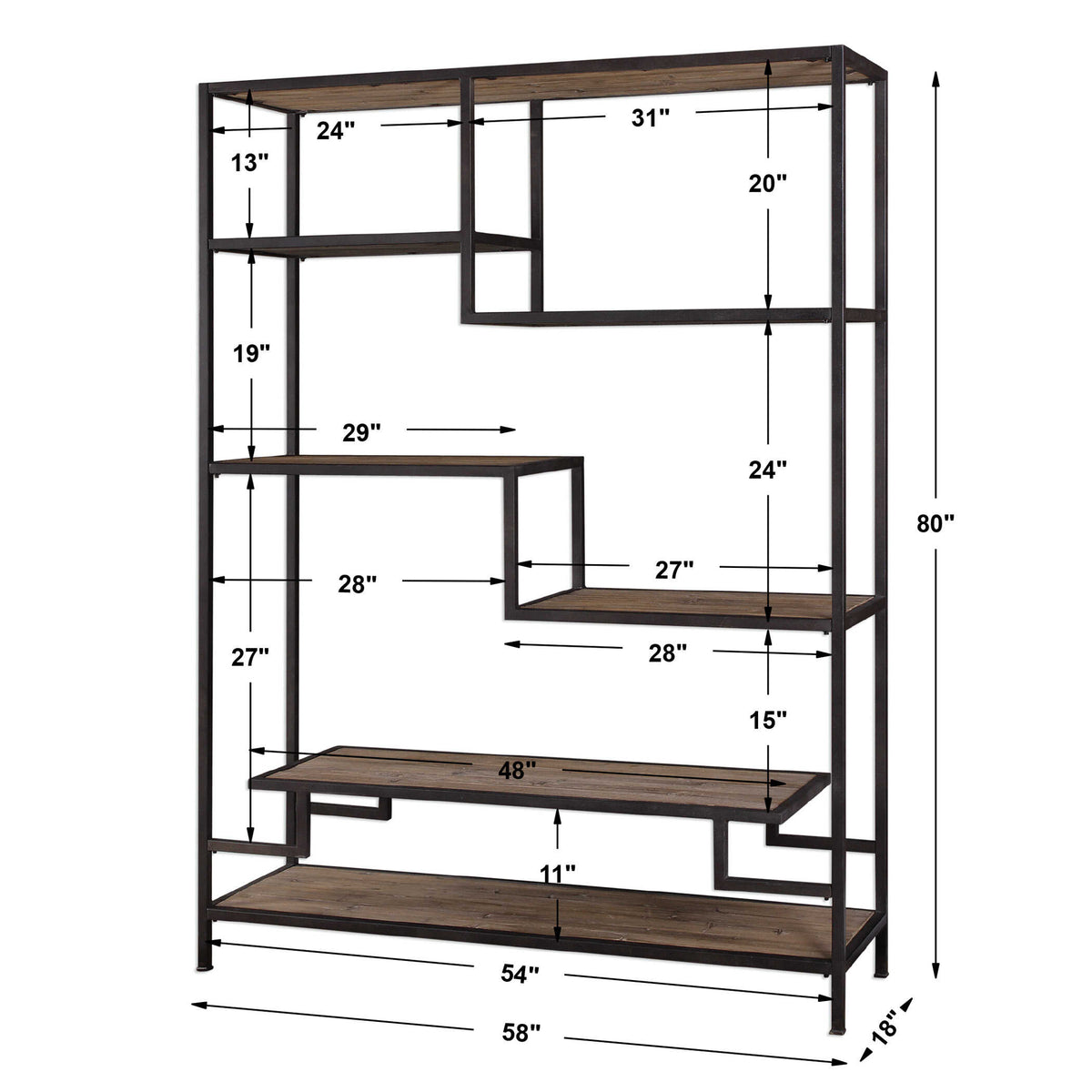 Sherwin Industrial Etagere