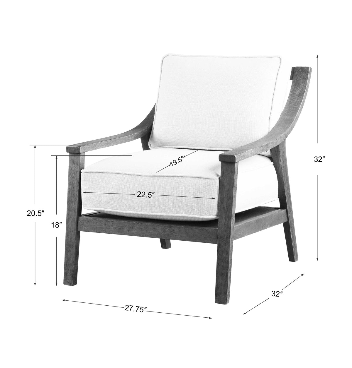 Lyle Beige Accent Chair